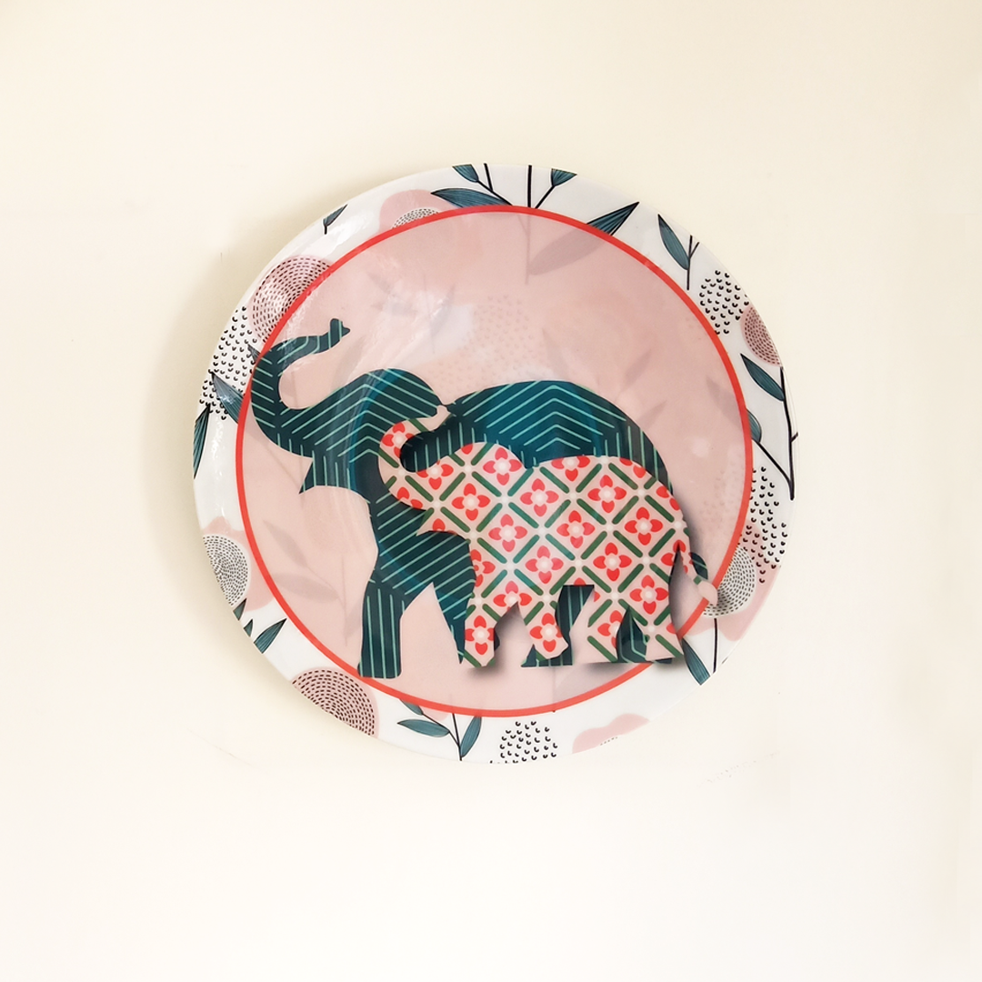 Elephant - Decor Plate