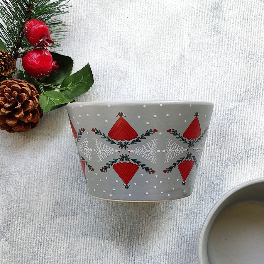 Novel Noel Tub Bowl Set