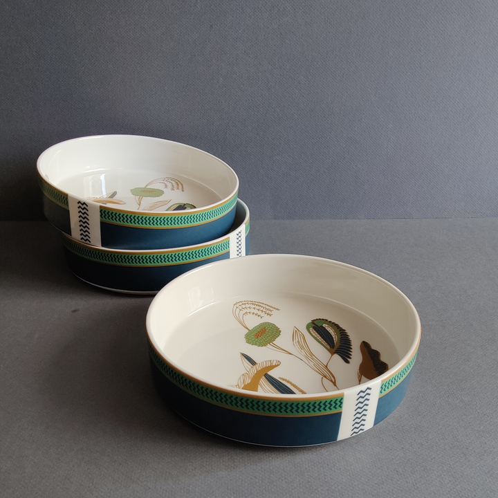 Pōōkkal - Porcelain Flat Bowl